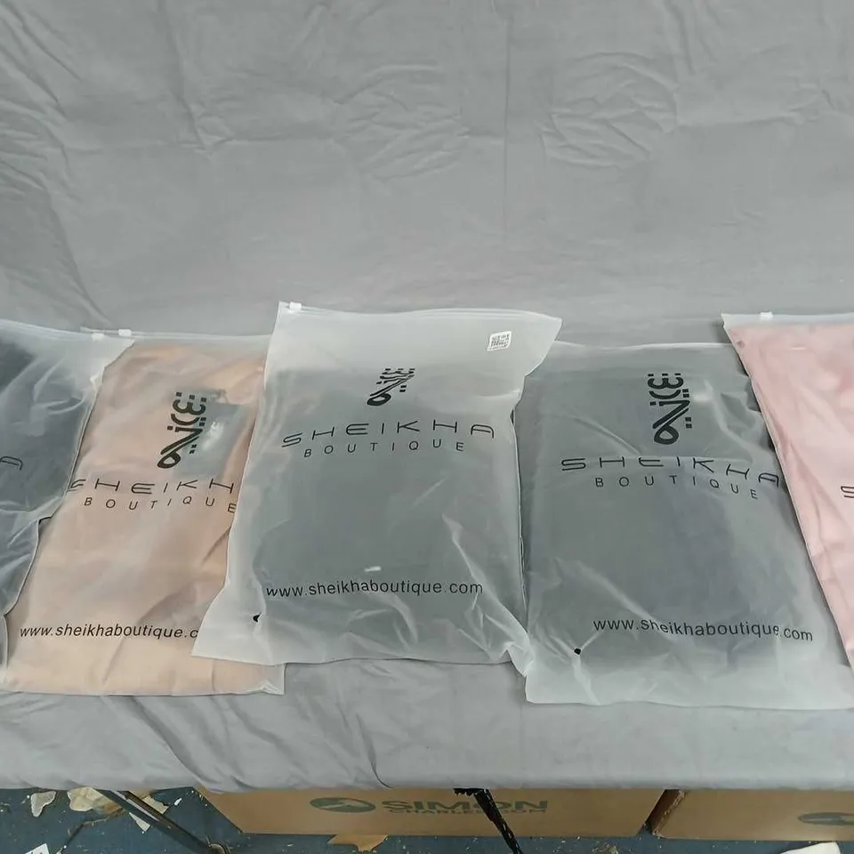 APPROXIMATELY 30 BAGGED SHEIKA BOUTIQUE CLOTHING ITEMS IN VARIOUS STYLES AND SIZES