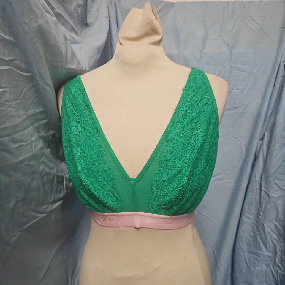 LEMONADE EMERALD FULLER CUP BRA – UK 34, DD/E/F