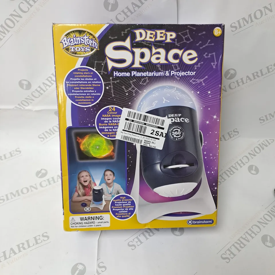 DEEP SPACE HOME PLANETARIUM & PROJECTOR RRP £35.99