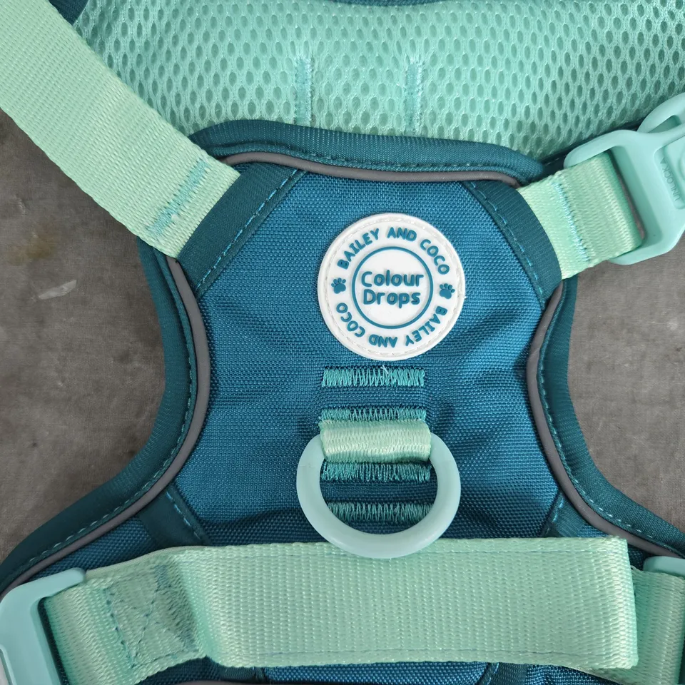 Bailey & Coco Colour Drops Baby Walking Safety Harness & Leash – Teal