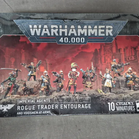 SEALED WARHAMMER 40K IMPERIAL AGENTS ROGUE TRADER ENTOURAGE SET OF 10 CITADEL MINIATURES