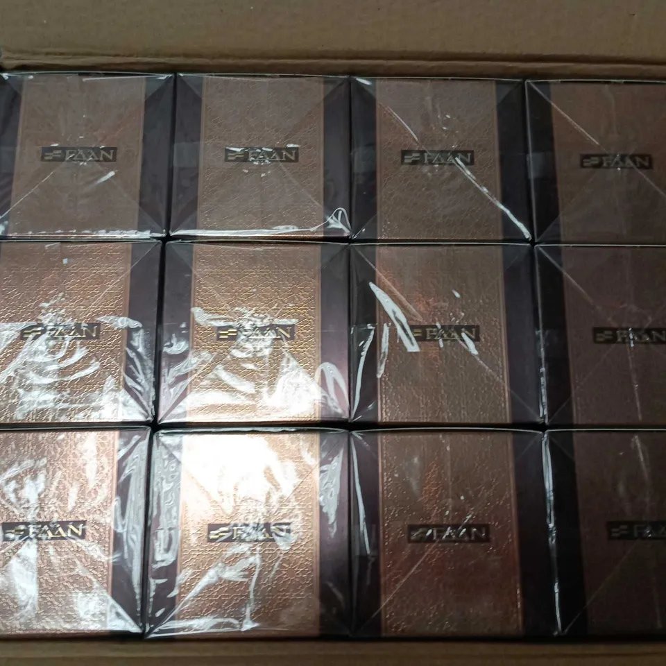 12 BOXED AND SEALED FAAN MUTHEER EAU DE PARFUMS