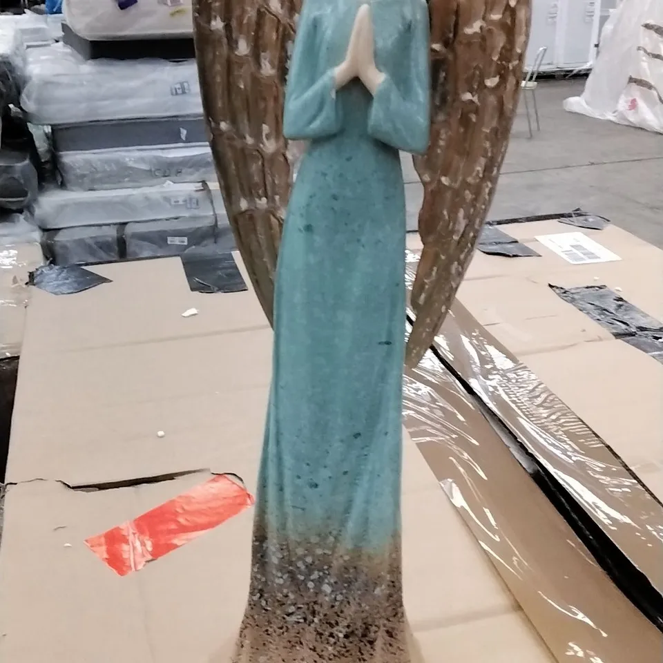 BOXED DECORATIVE ANGEL - BLUE