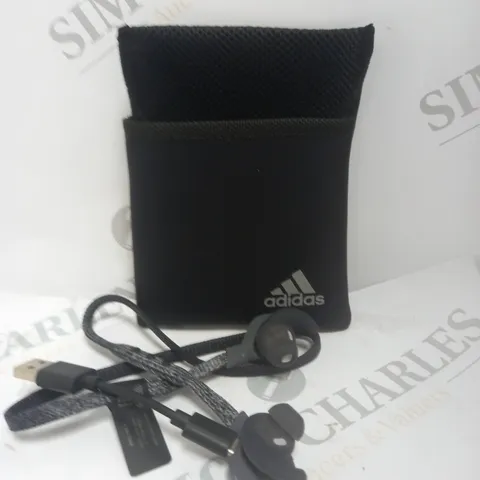 BOXED ADIDAS FWD-01 BLUETOOTH SPORT HEADPHONES - NIGHT GREY