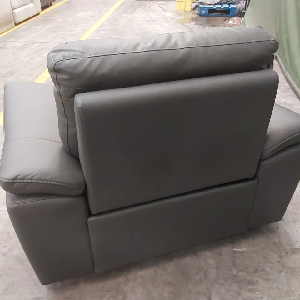 PAVILION LEATHER/FAUX LEATHER POWER RECLINER ARMCHAIR RRP £829