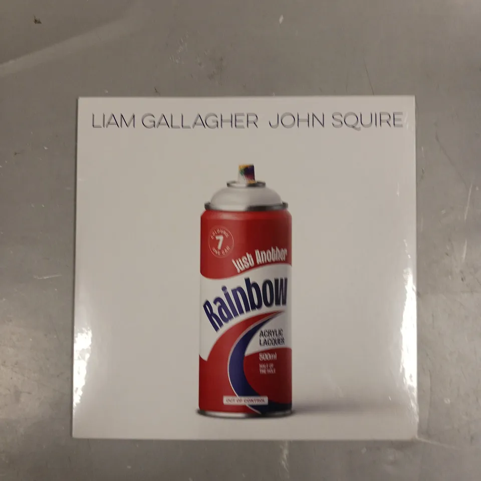 SEALED LIAM GALLAGHER/JOHN SQUIRE JUST ANOTHER RAINBOW VINYL 