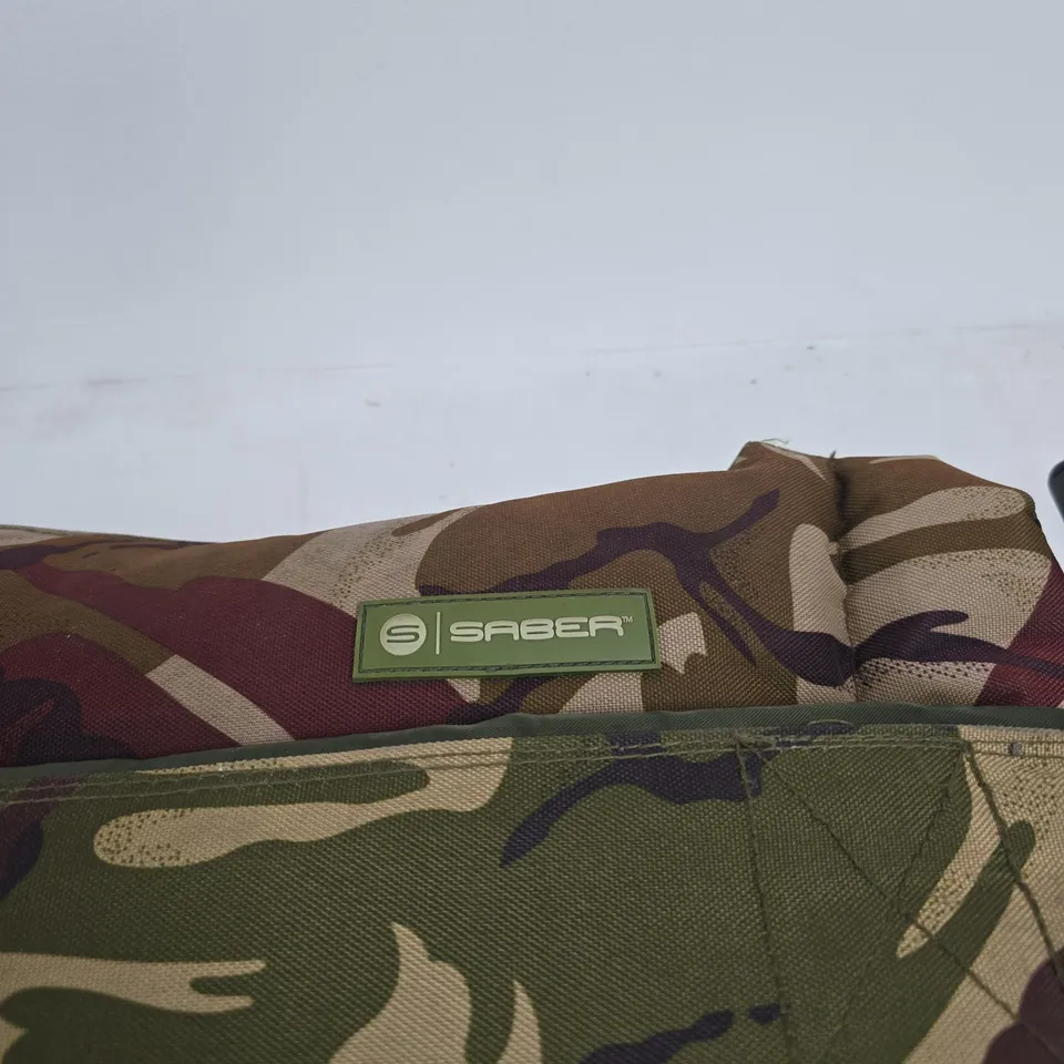 SABAR CAMOUFLAGE DESIGN CAMPING/FISHING PULL OUT CHAIR