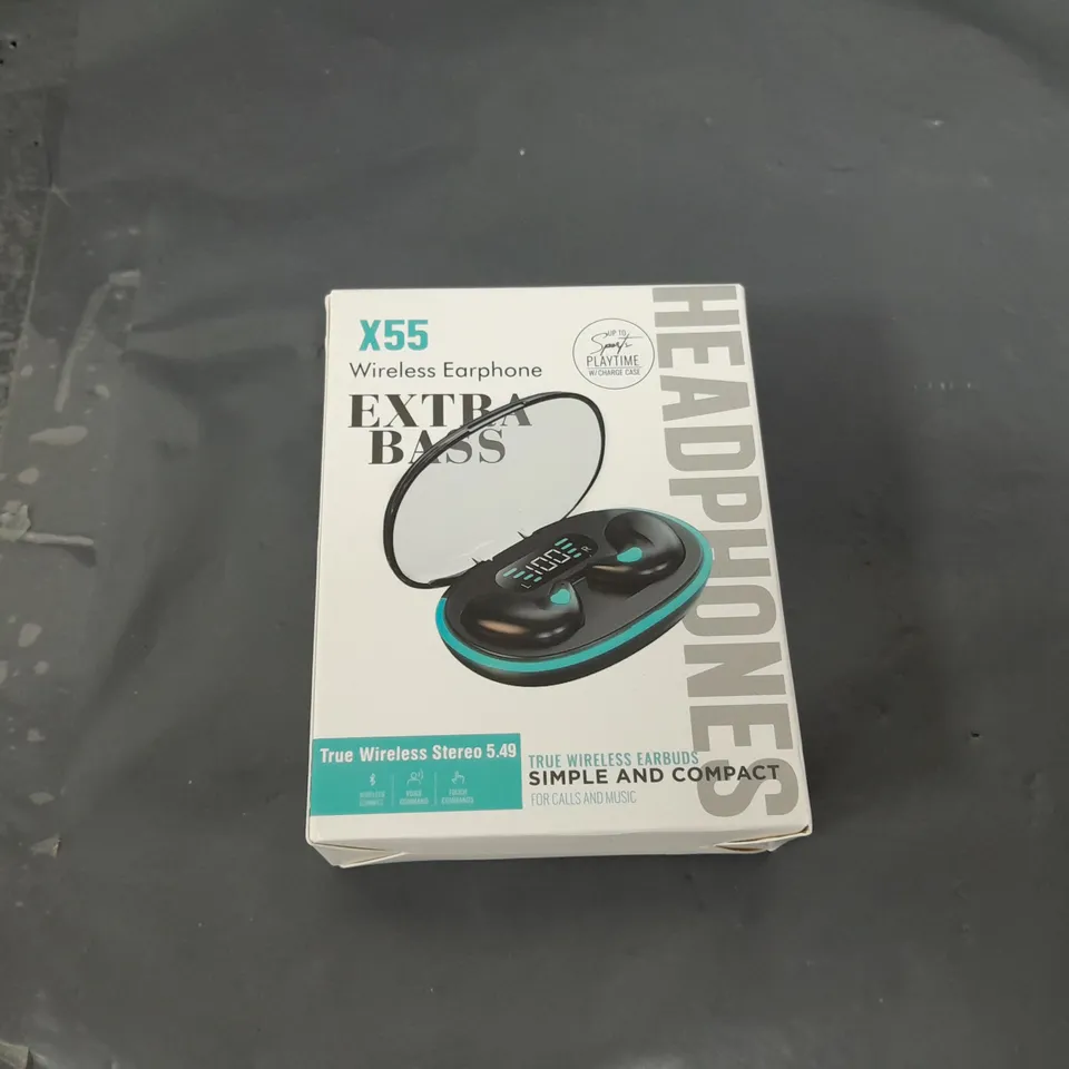 BOXED X55 WIRELESS EARPHONES X40