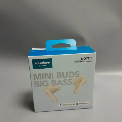 SEALED SOUNDCORE LIFE NOTE E WIRELESS BLUETOOTH EARPHONES - WHITE