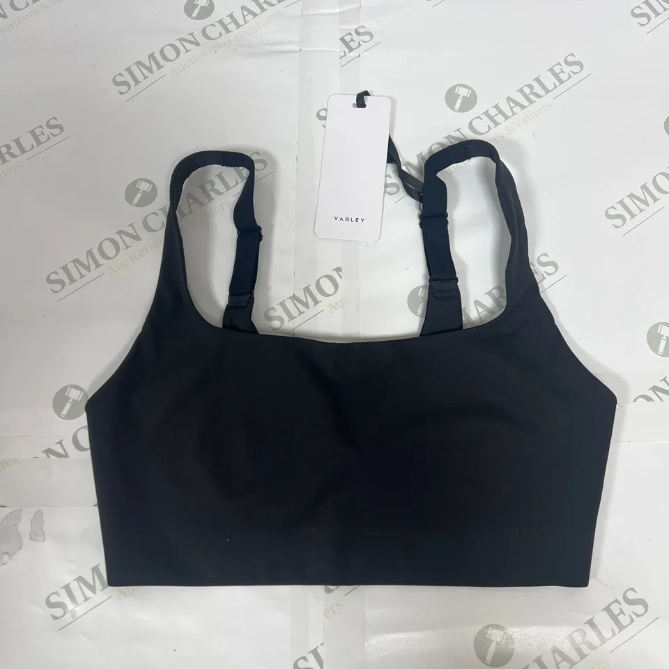 VARLEY “THE EVERYDAY BRA” IN BLACK SIZE L