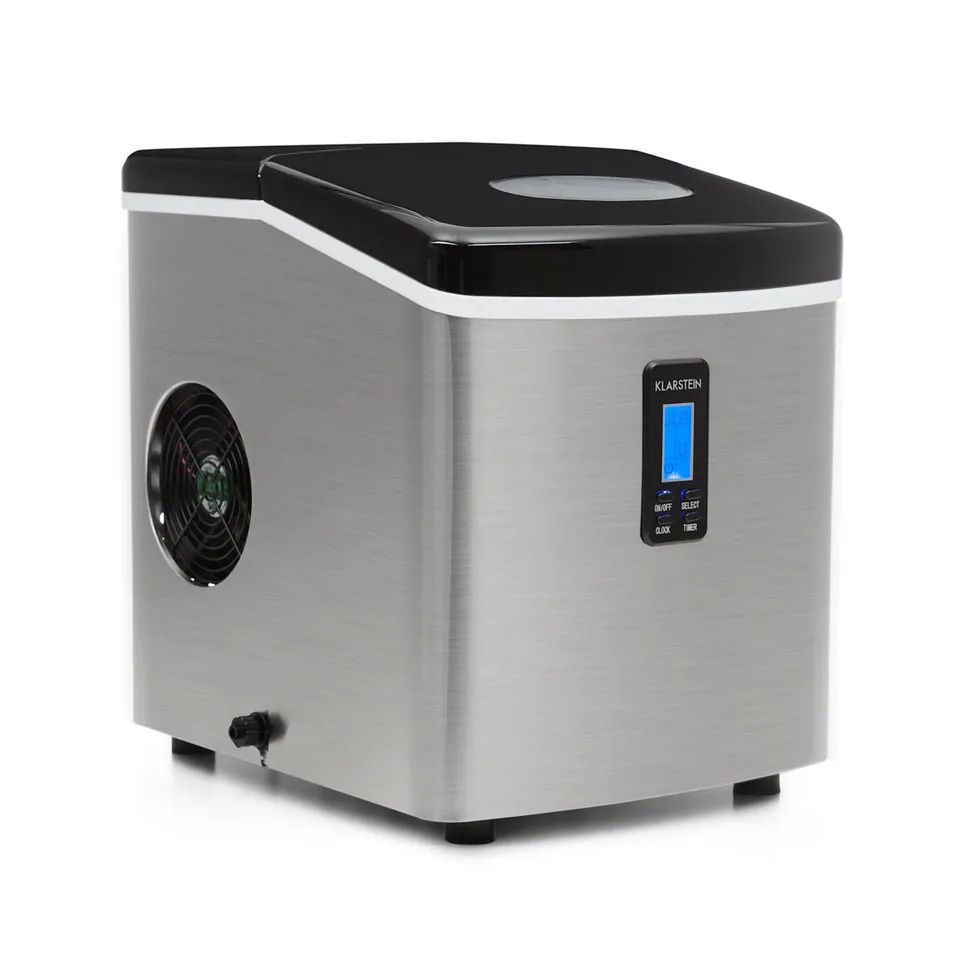 BOXED KLARSTEIN MR.FROST 15KG/24H 3.3L ICE MAKER BLACK
