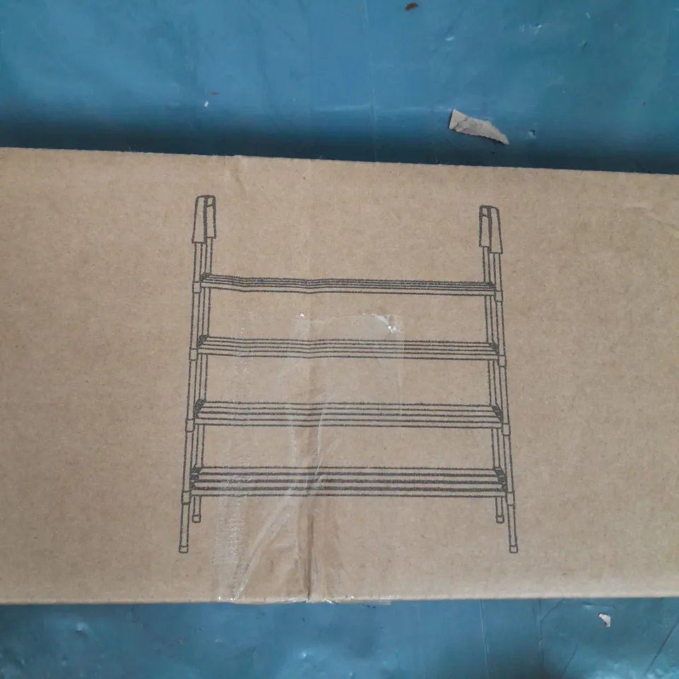 BOXED SHOE RACK