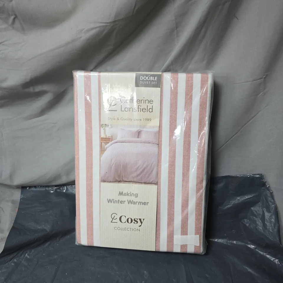 CATHERINE LANSFIELD DOUBLE DUVET SET – COSY COLLECTION (MAKING WINTER WARMER)