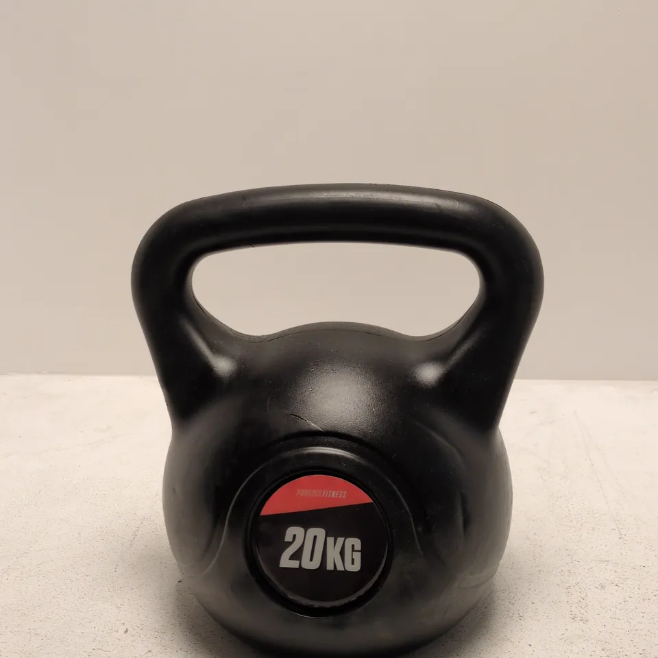 KETTLEBELL – 20 KG, BLACK