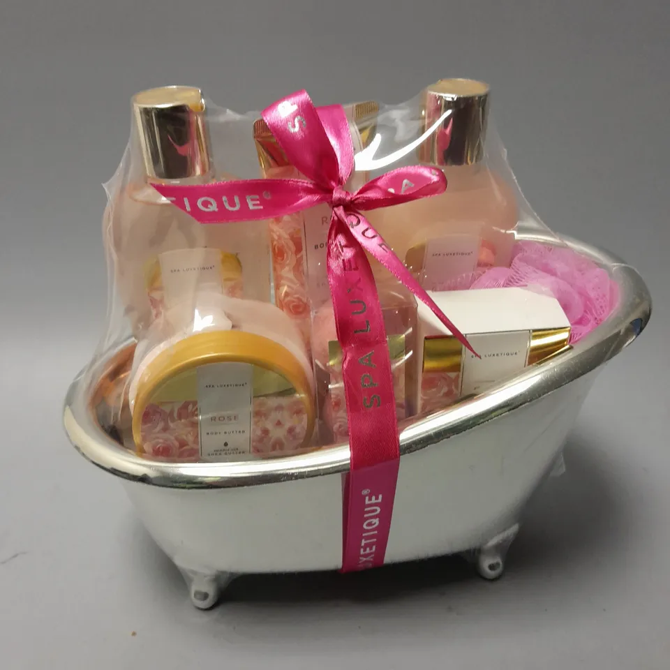 SPA LUXETIQUE BATH THEMED 7-PIECE BEAUTY SET