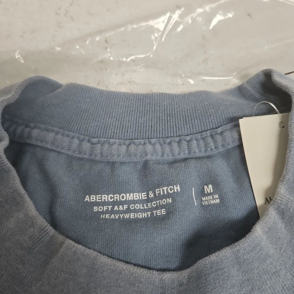 UK M ABERCROMBIE & FITCH SOFT AF COLLECTION HEAVYWEIGHT TEE – MADE IN VIETNAM