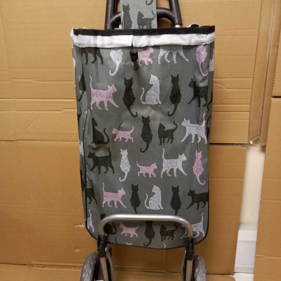 GO SHOPPING CAT DESIGN SHOPPING TROLLEY