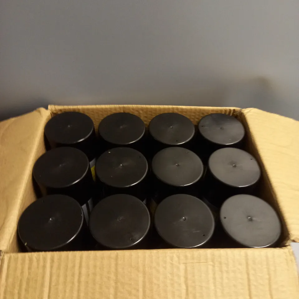 BOXED LOT OF 12 CAR PRIDE UNDER BODY SEAL SPRAY BLACK 400ML