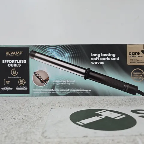 REVAMP PROFESSIONAL EFFORTLESS CURLS CURLING WAND – 32MM BARREL, BOXED