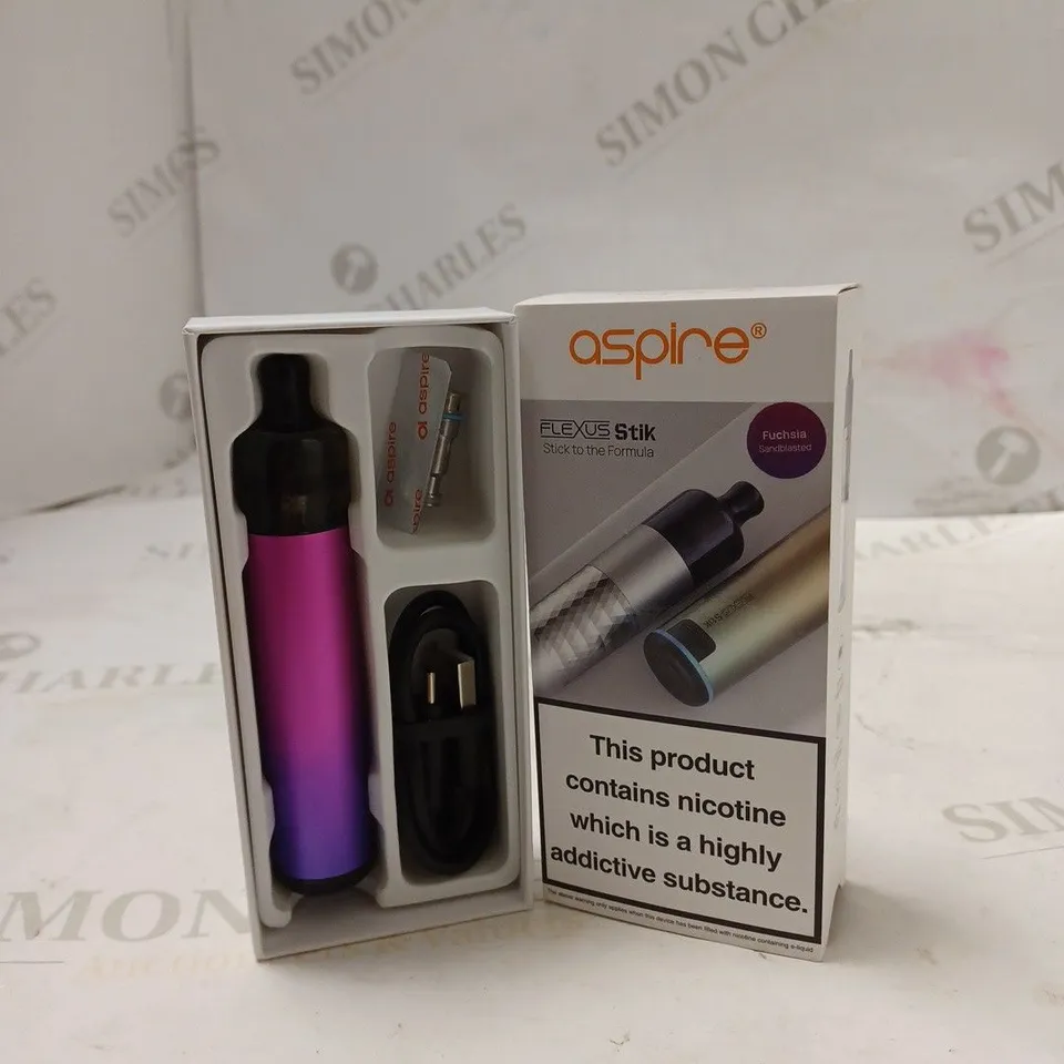 BOXED ASPIRE FLEXUS STIK - FUCHSIA. 