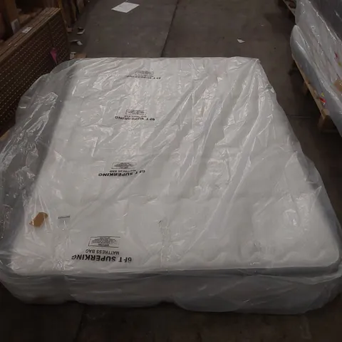 QUALITY BAGGED BOZKOV 25CM GEL MEMORY FOAM POCKET SPRUNG MATTRESS - 4'6 DOUBLE