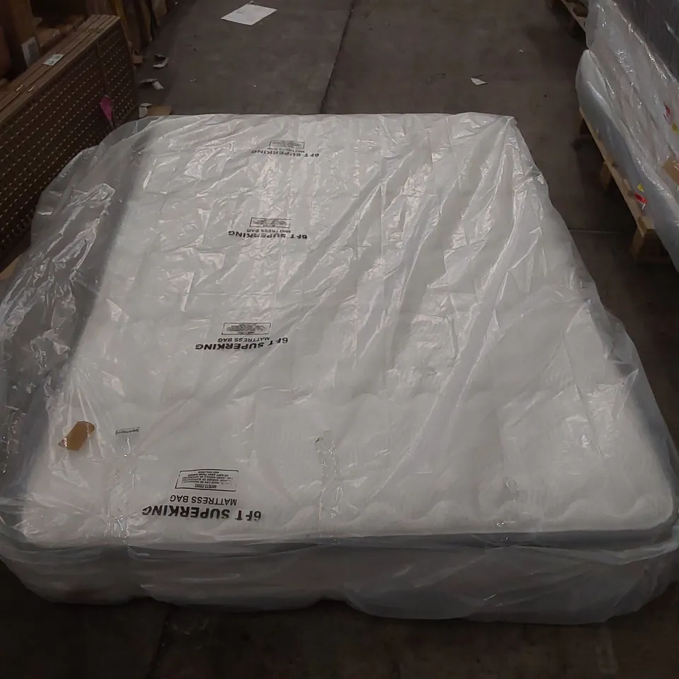 QUALITY BAGGED BOZKOV 25CM GEL MEMORY FOAM POCKET SPRUNG MATTRESS - 4'6 DOUBLE