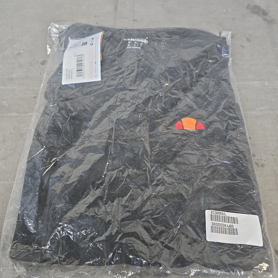 ELLESSE ELPIDIO TEE – BLACK, SIZE L