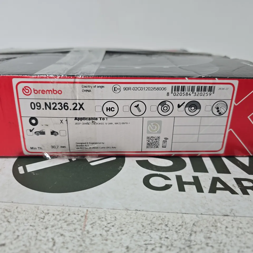 BREMBO XTRA BRAKE DISC JEEP GRAND CHEROKEE IV