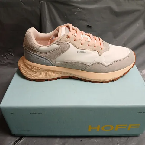 BOXED PAIR OF HOFF CITY MKII TOULOUSE TRAINERS - 7