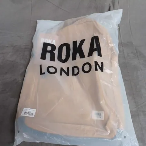 BAGGED ROKA LONDON WILLESDON B RECYCLED NYLON BAG IN CORN