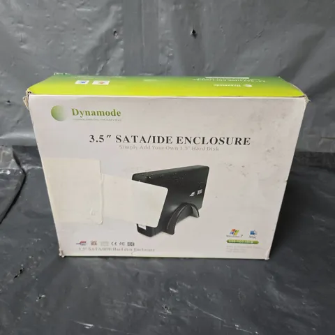 APPROXIMATELY 18 BOXED 3.5" SATA/IDE ENCLOSURES