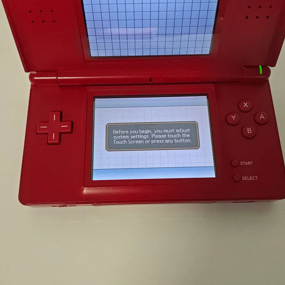 UNBOXED NINTENDO DS LITE IN RED - USG-001