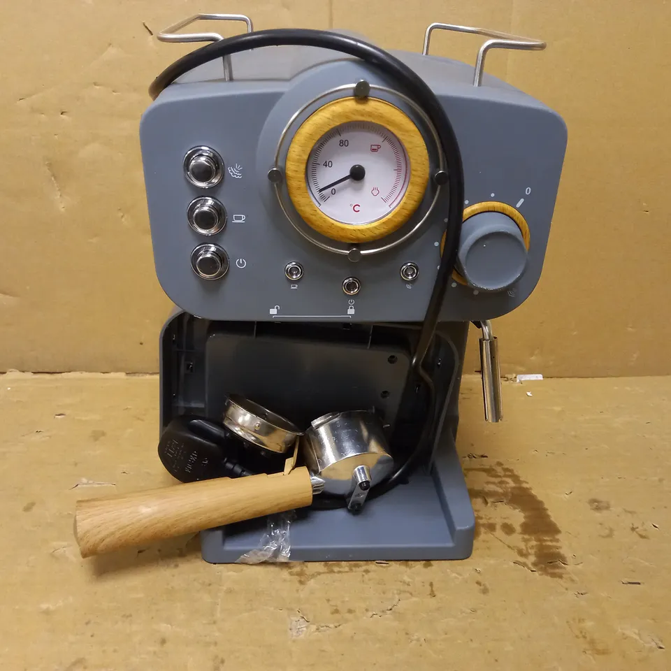 SWAN ESPRESSO COFFEE MAKER - GREY