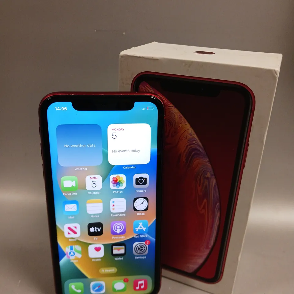 BOXED APPLE IPHONE XR SMARTPHONE 