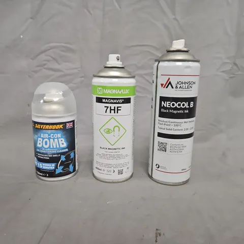 APPROXIMATELY 10 ASSORTED ITEMS TO INCLUDE AIR-CON BOMB, ETC - COLLECTION ONLY