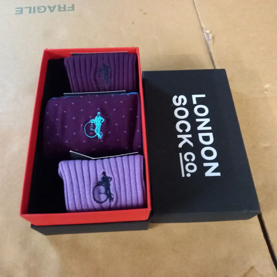 LONDON SOCKS CO 3-PACK OF SOCKS