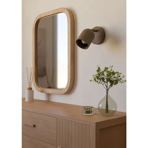BOXED EGLO LIGHTS TILSTON CEILING SPOTLIGHT, WALL LIGHT SAND-COLOURED, 1-LIGHT SOURCE