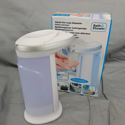 BATH & SHOWER HANDS-FREE SOAP DISPENSER – MOTION ACTIVATED