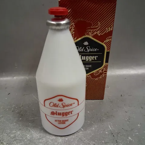 FIVE BOXED OLD SPICE SLUGGER AFTER SHAVE LOTION 100ML