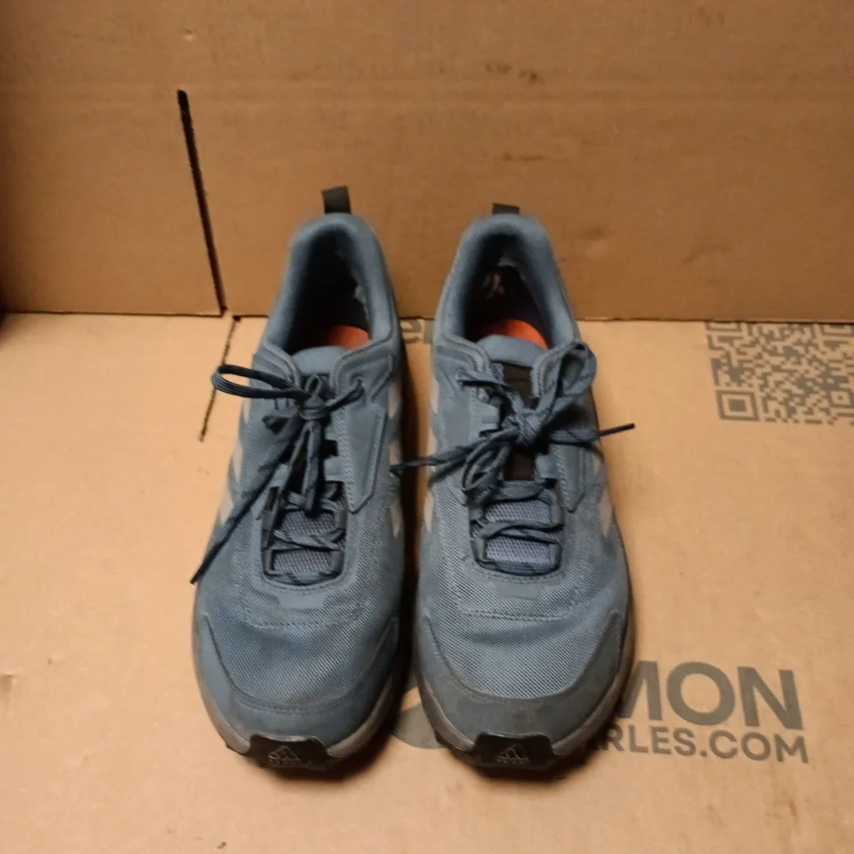 ADIDAS TERREX SNEAKERS – MEN’S, BLUE/GREY ATHLETIC SHOES UK 9.5