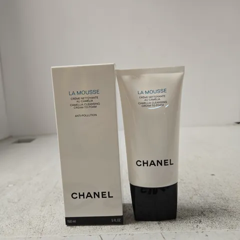CHANEL LA MOUSSE CAMELLIA CLEANSING CREAM-TO-FOAM 150 ML