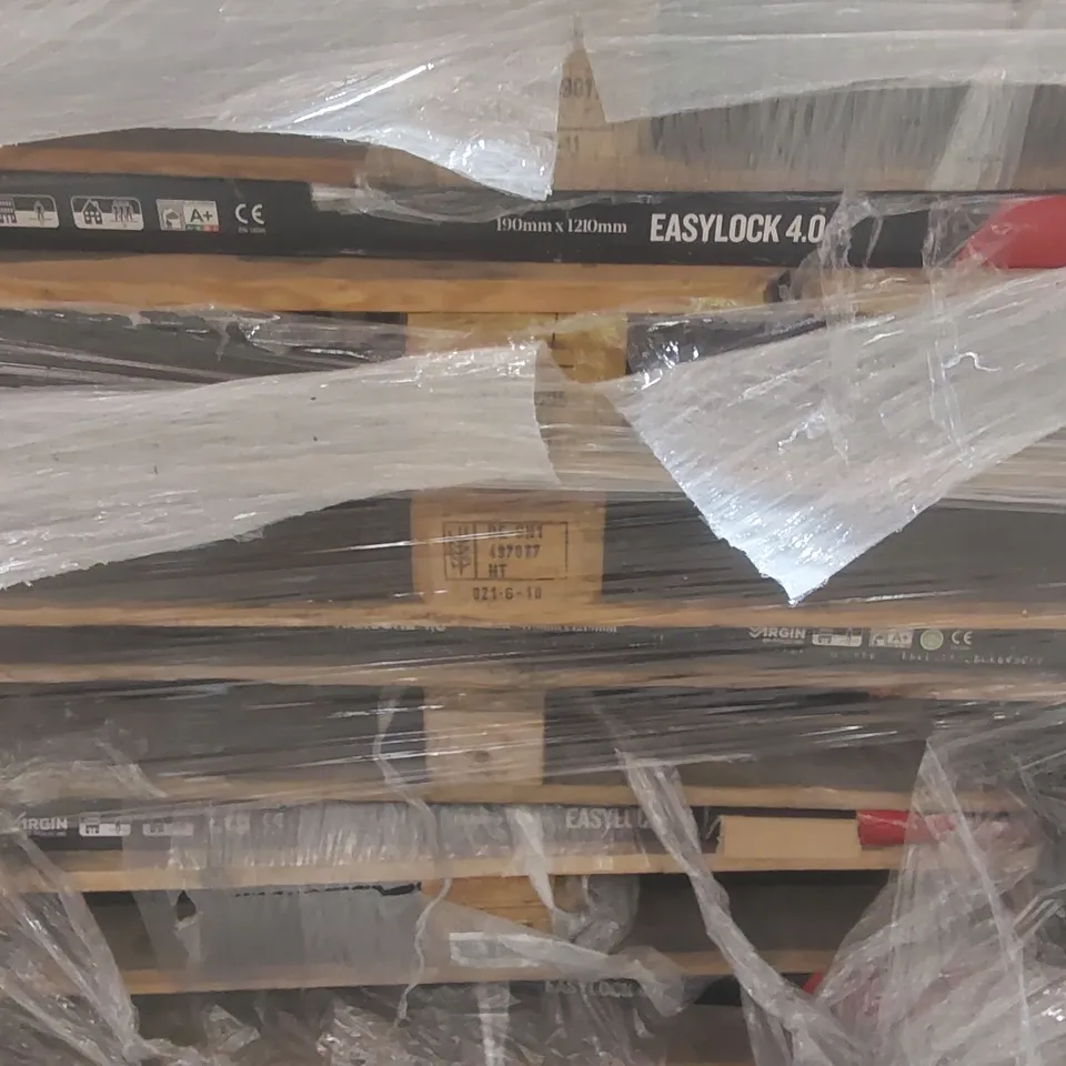 PALLET CONTAINING A VERY LARGE QUANTITY OF BRAND NEW ASSORTED LUXURY VINYL TILE FLOORING TO INCLUDE: CONTESSE FLOATING LOCKING FLOOR SYSTEM PERA COLLECTION, CONTESSE EASYLOCK 4.0 PRINCETON OAK GREY AN