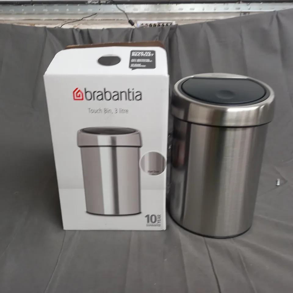 BRABANTIA TOUCH BIN - 3 LITRE