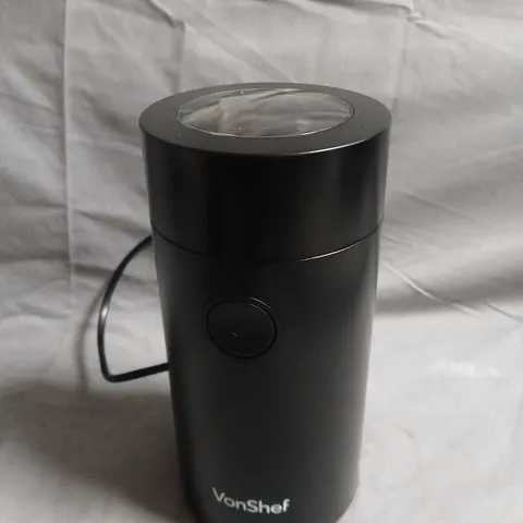 VONSHEF ELECTRIC SPICE GRINDER – BLACK