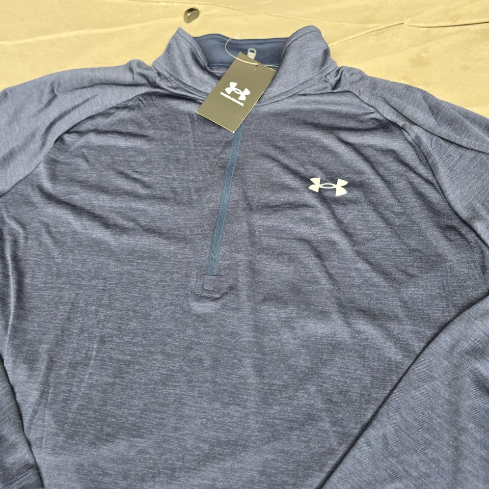 UNDER ARMOUR 1/2 ZIP TOP - SIZE XL