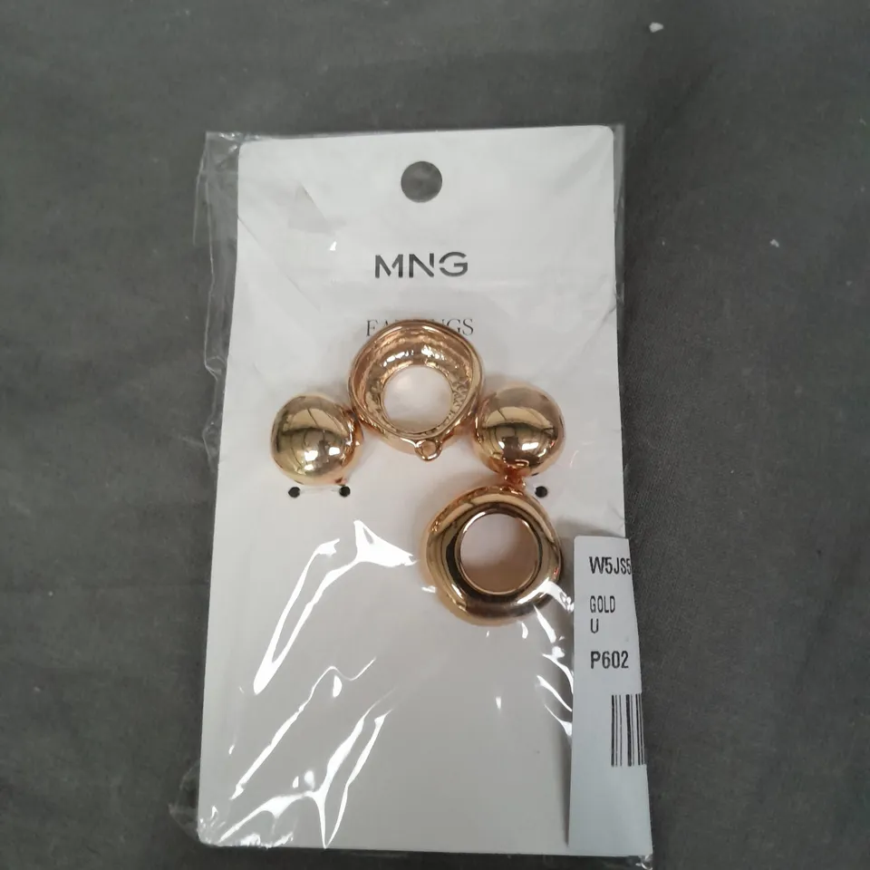 MANGO CIRCULAR DESIGN EARRINGS