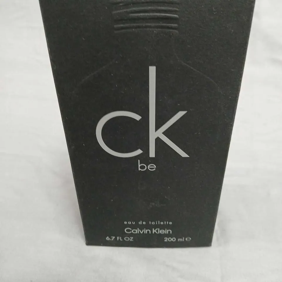CALVIN KLEIN CK BE EAU DE TOILETTE – BOXED 200 ML