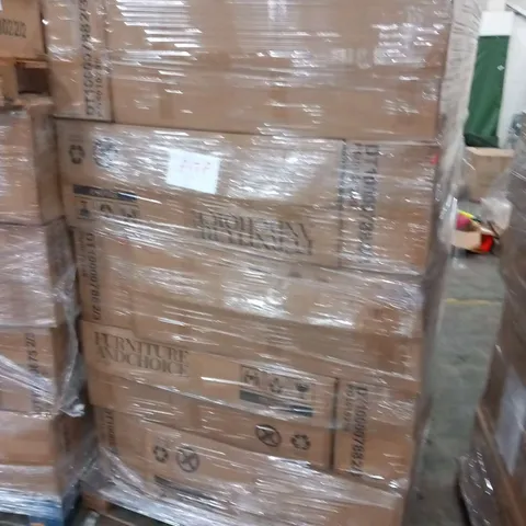 PALLET OF ASSORTED DINING TABLE PARTS