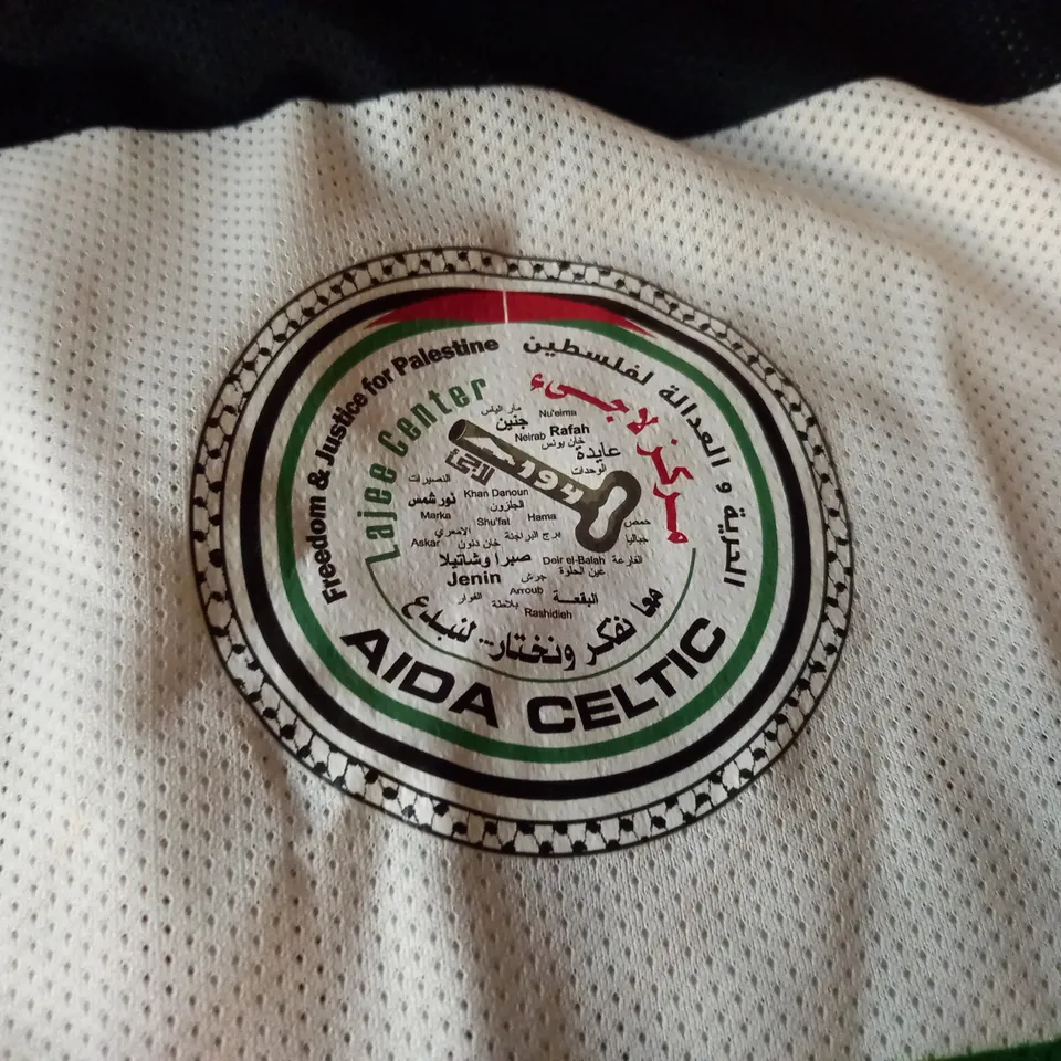 ADIA CELTIC FOOTBALL T-SHIRT - X-LARGE