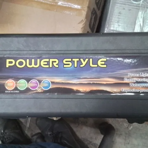 BOXED POWER STYLE HIGH QUALITY POWERFUL LED TORCH